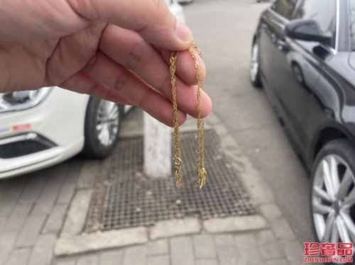 济南济洛路上门回收18k金手链，闲置二手金首饰变现