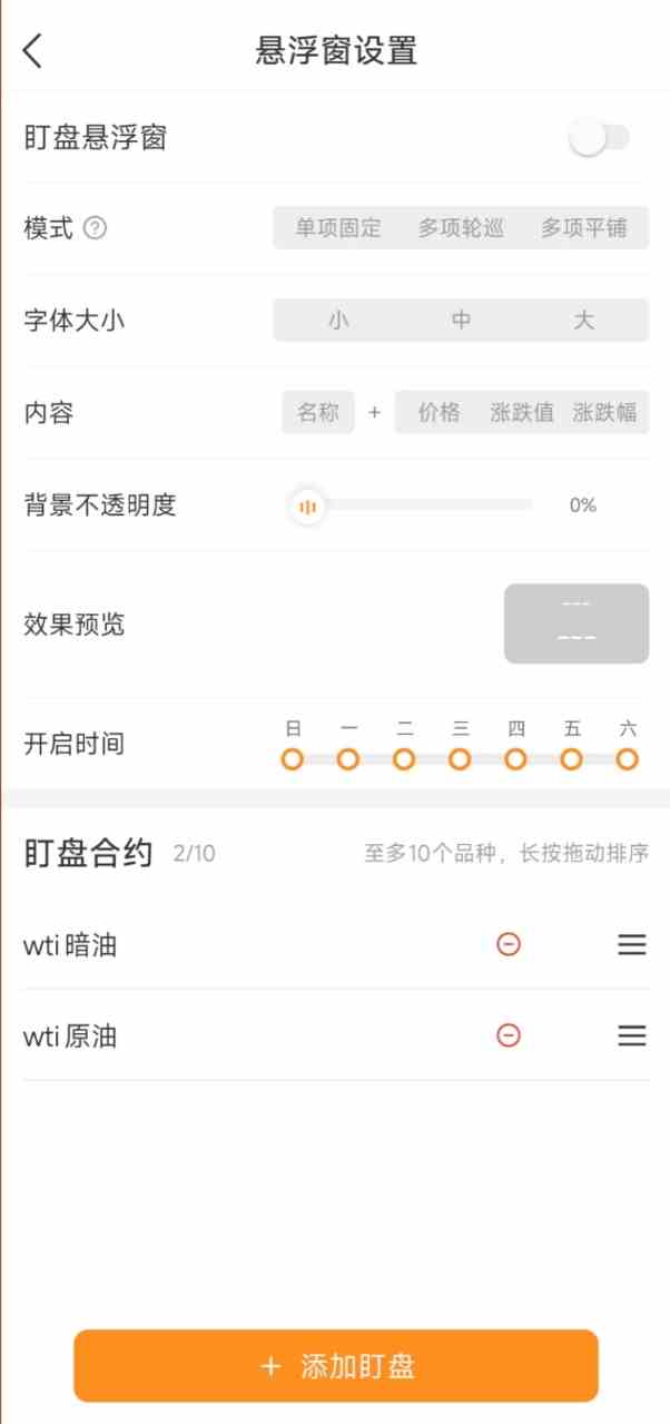 实时行情对比:WTI原油现价VSWTI暗油参考价